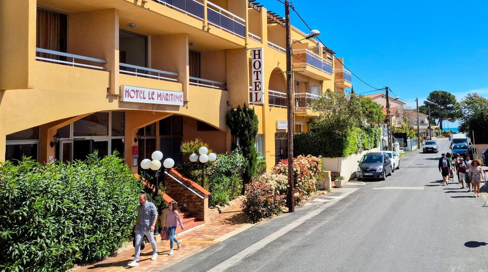 Hotel Le Maritime Argelès-sur-Mer Dış mekan fotoğraf